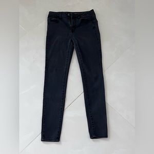 American Eagle Black High Rise Jeggings